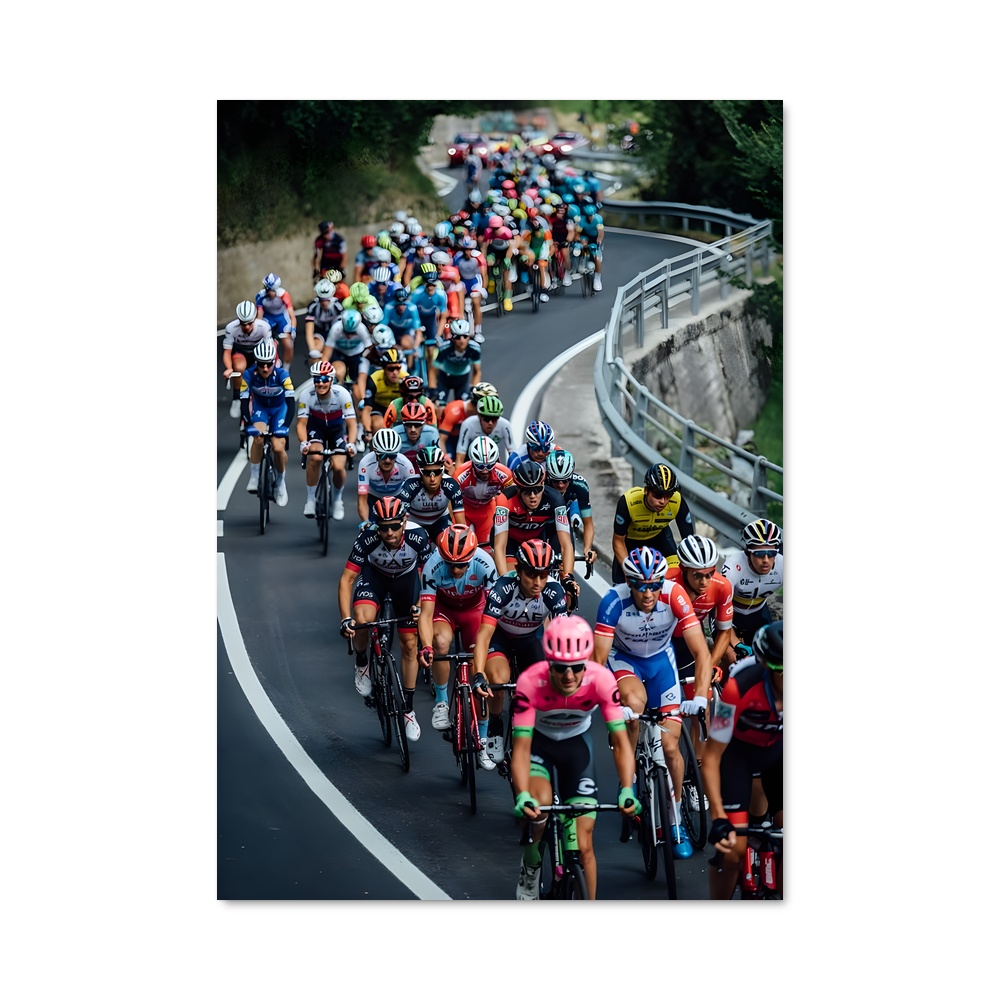 Poster Giro route